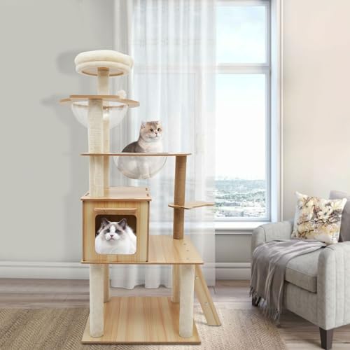 Wood Cat Tree