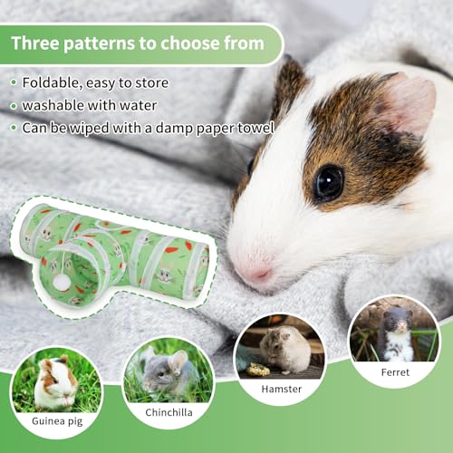 Guinea Pig Tunnel Hideout 3 (Green)