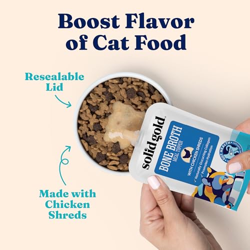 Bone Broth Cat Food Topper (12 Pack)