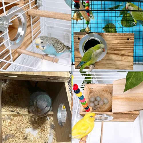Parakeet Nesting Box (S: 7.87*4.72*4.72inch)