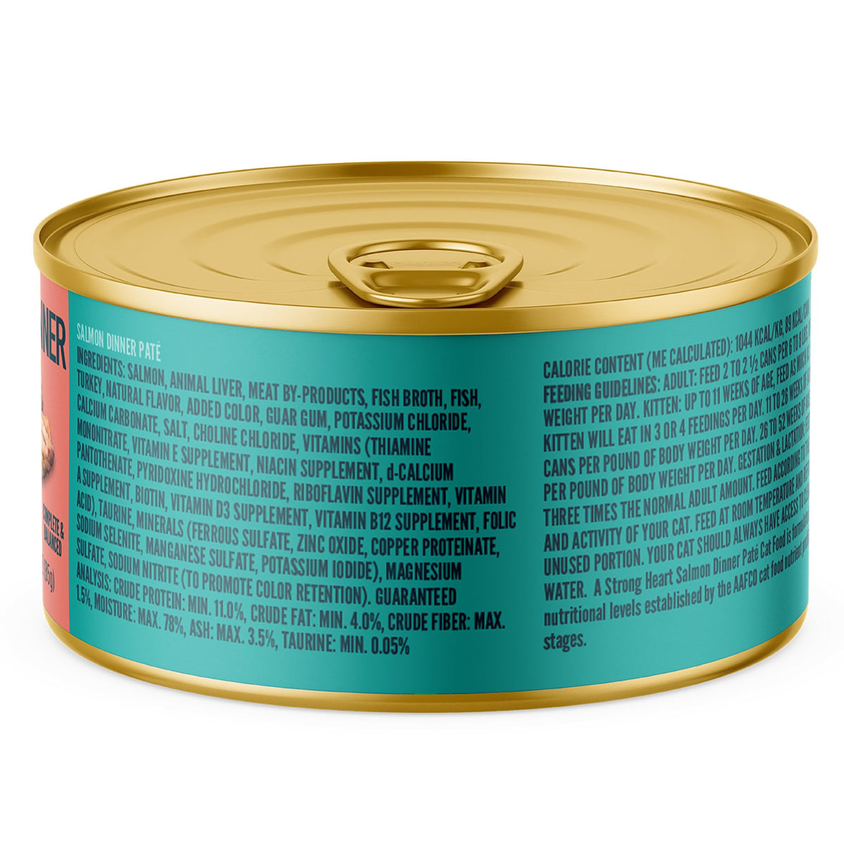 A Strong Heart Adult Cat Pate (3 Ounce (Pack of 24))