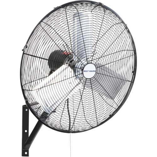 24in. 6500 CFM High Velocity Wall Mounted Fan (24 inch)