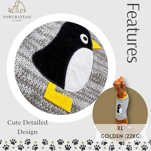 Cute Sweater for Dogs and Cats Soft Flannel Pet Outfit Warm and Cozy Animal Hoodie Small to Large Pet Clothes for Halloween Parties and Everyday Wear (X-Small)