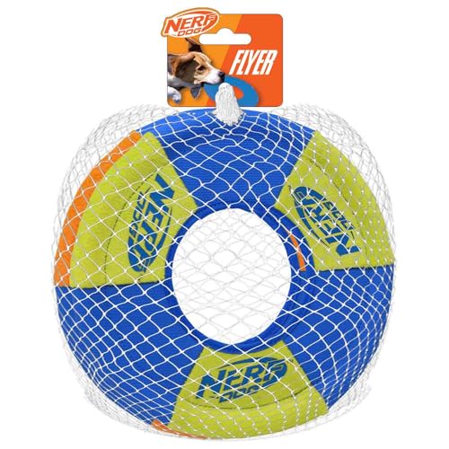 Trackshot Toss and Tug Ring Outdoor Dog Toy 2 Pack (Medium)