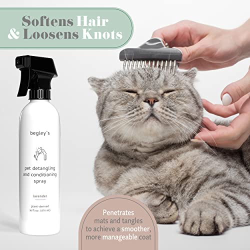 Pet Detangling Spray (16 Fl Oz (Pack of 2))