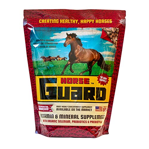 4.6 lb Equine Vitamin Mineral Supplement with Organic Selenium & Vitamin E (5 Pounds)