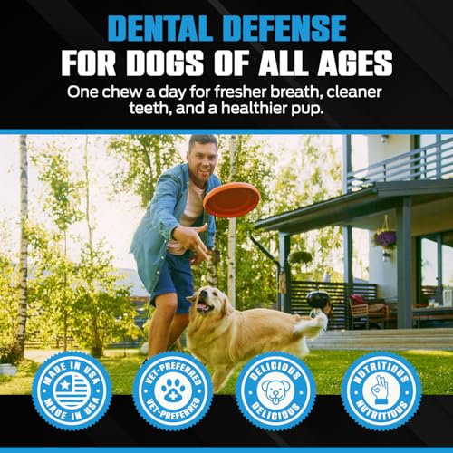 K10 Dental Chews for Dogs (Dental Chews 60 Count)