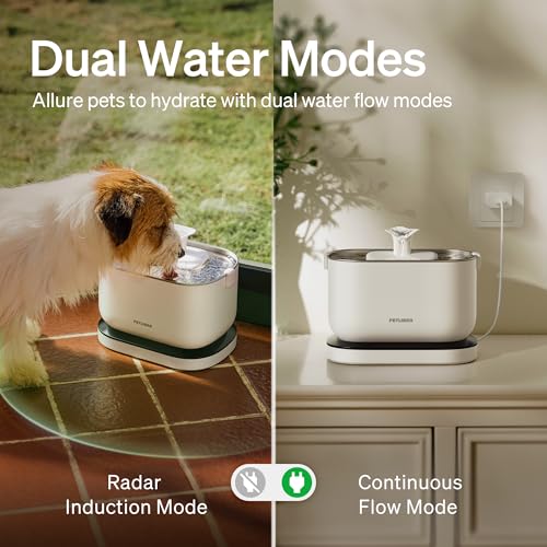 Cat Water Fountain (White / Cordless Fountain)