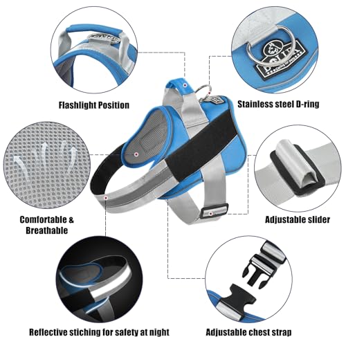 Dog Harness No (Medium (Pack of 1) / BluePool)