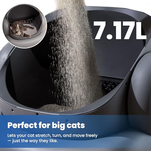 M1 Plus Self Cleaning Litter Box Bundle with 2 (Grey)