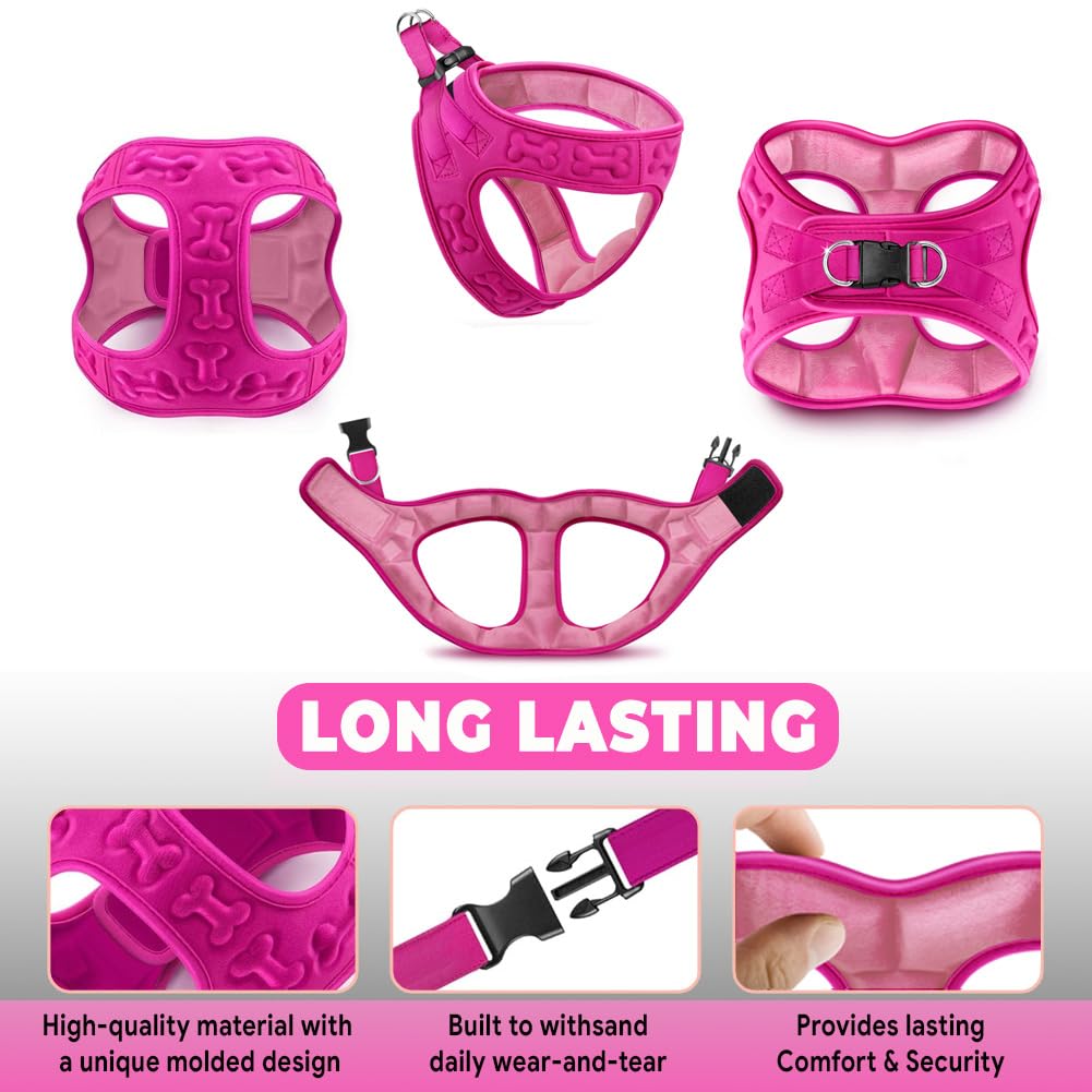 Comfort fit Step (M (Chest 17"-18.5") / Pink Plush)