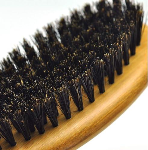 Pet Grooming Brush with Boar Bristles