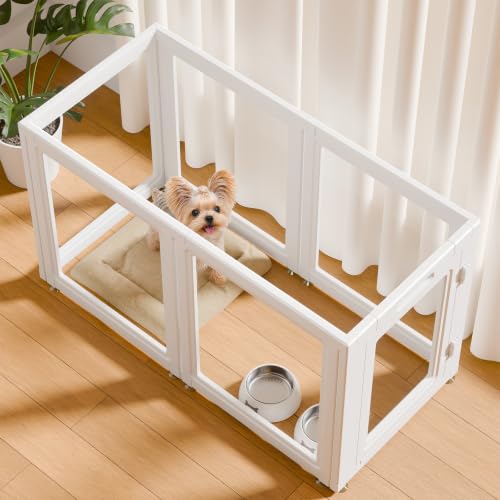 Dog Playpen with Door (24")
