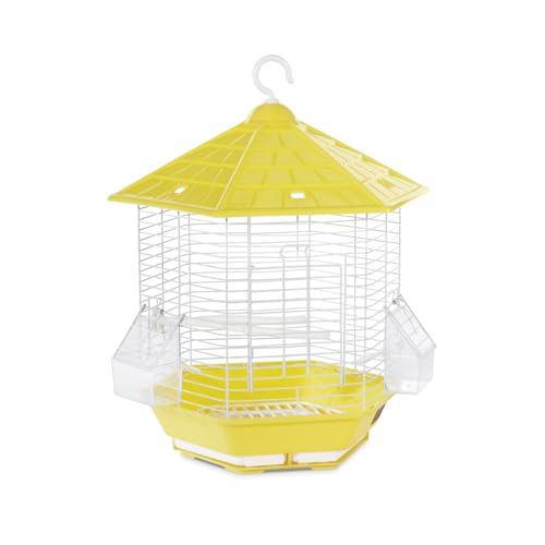Bali Bird Cage Compatible with Stand (Yellow)