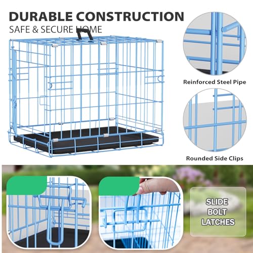 Dog Crate 18" (Blue)