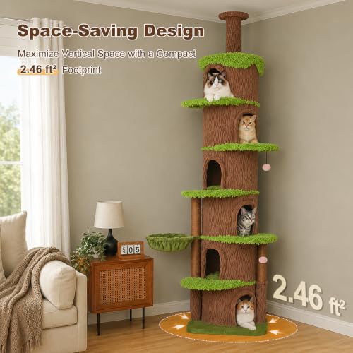 Magic Forest Floor (Brown / 96.8"-116.5" Forest Cat Tree)