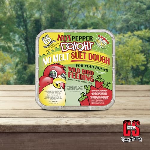 Hot Pepper Delight No Melt Suet Dough (11.75 Ounce (Pack of 8) / Hot Pepper, 8 Pack)