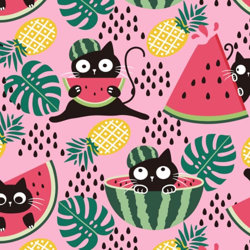 Cat Harness and Leash Set (S / Melon Munch)
