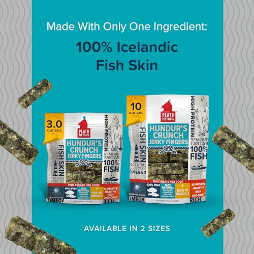 Hundur's Crunch Jerky Fingers 3.5oz (3.5 Ounce (Pack of 1))