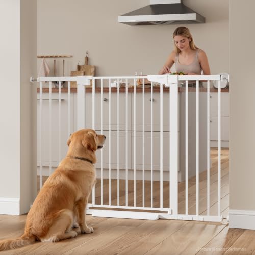 36" Extra Tall Baby Gate (White / 30"-54" W x 36" H)