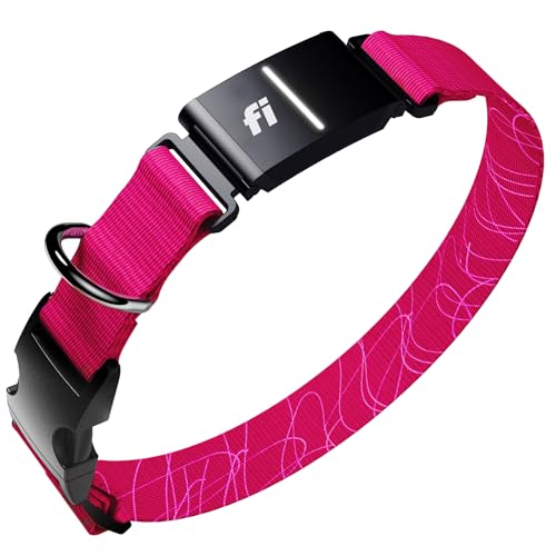 Series 3+ GPS Dog Collar & Tracker (Pink / Large)