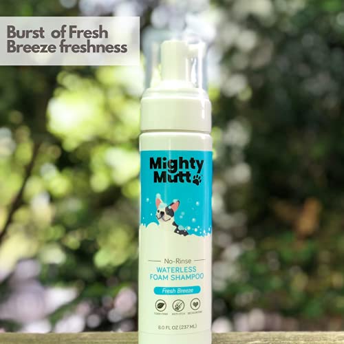 Hypoallergenic Waterless Dog Shampoo (30 Fl Oz / Fresh Breeze Refill)