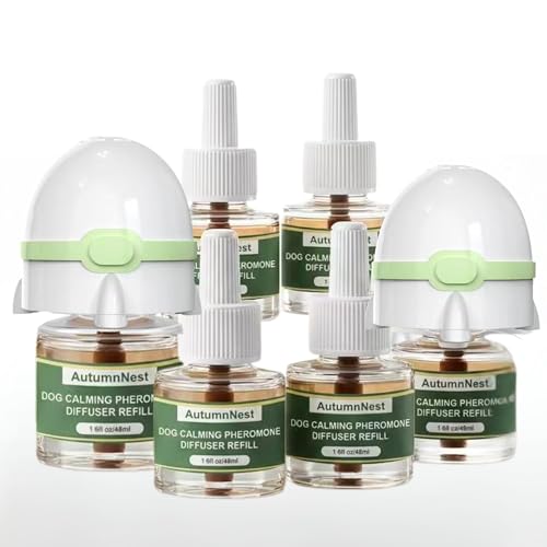 Dog Calming Pheromone Diffuser Kit (6 packs - Rocket Diffuser)