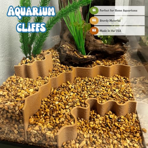 REEFSHAPE Aquarium or Terrarium Substrate Cliffs Combo Pack (Cliff Combo, Tan)