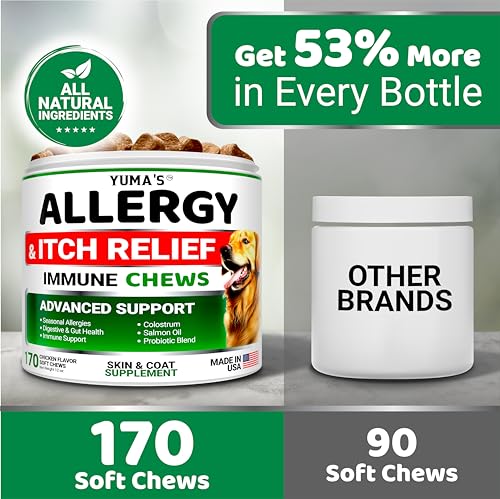 Dog Allergy Relief Chews (170 Chews)