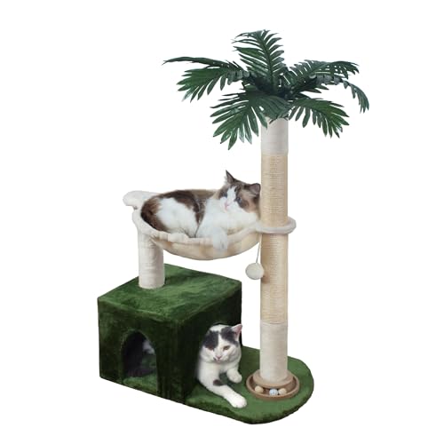Cat Tree 38'' Tower with Large Hammock