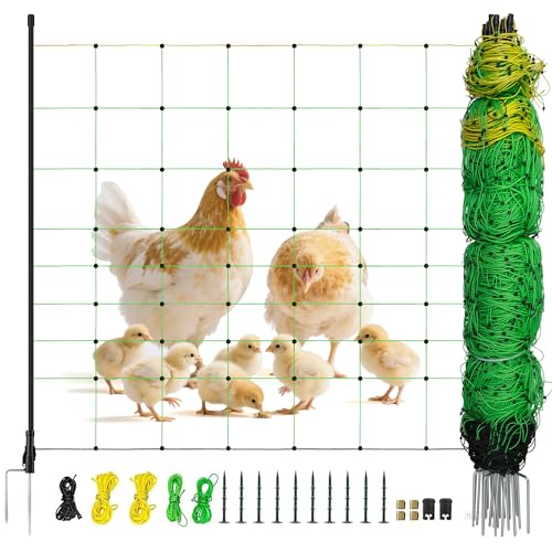 Electric Fence Netting (164'L x 35.4" H)