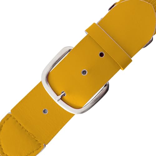 Baseball Softball Uniform Belt (Youth (18-32 Inches) / Yellow)
