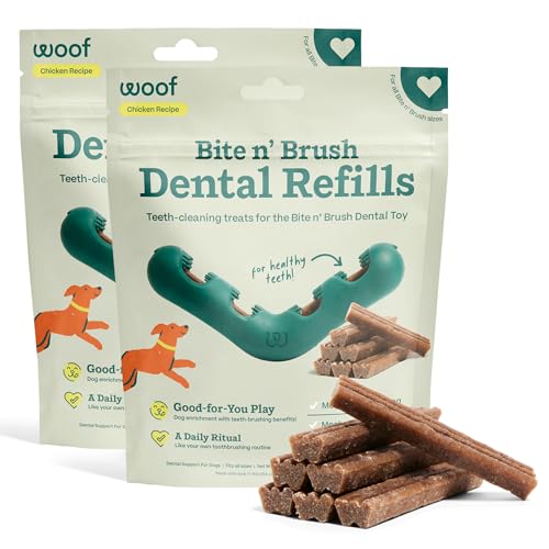 Bite n' Brush Dog Dental Sticks