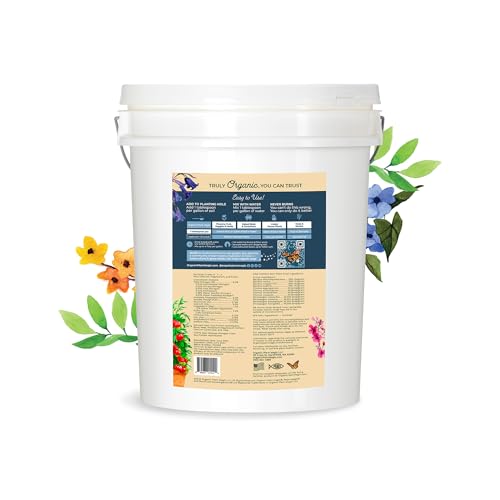 Fertilizer & Plant Food for Gardens & House Plants 5lb (5 lb Bucket)