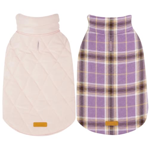 Waterproof Dog Coat (Lavender / X-Small (Pack of 1))