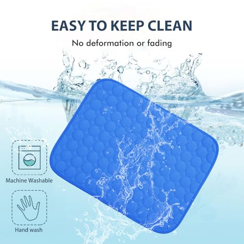 Summer Cooling Mat & Sleeping Pad (40" x 28" / Navy Blue)