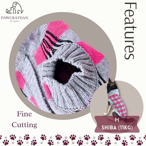 Cute Sweater for Dogs and Cats Soft Flannel Pet Outfit Warm and Cozy Animal Hoodie Small to Large Pet Clothes for Halloween Parties and Everyday Wear (Small)
