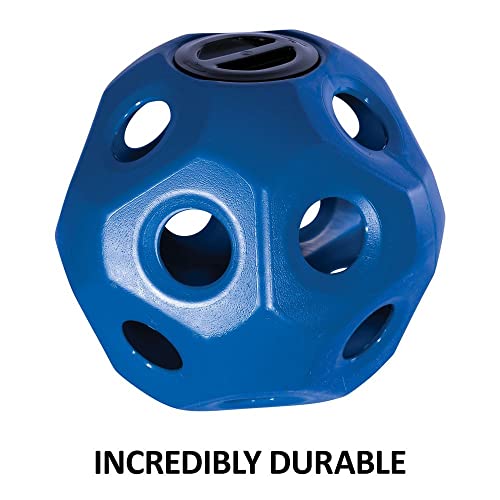 Slow Feed Hay Ball Feeder for Horses (Red)