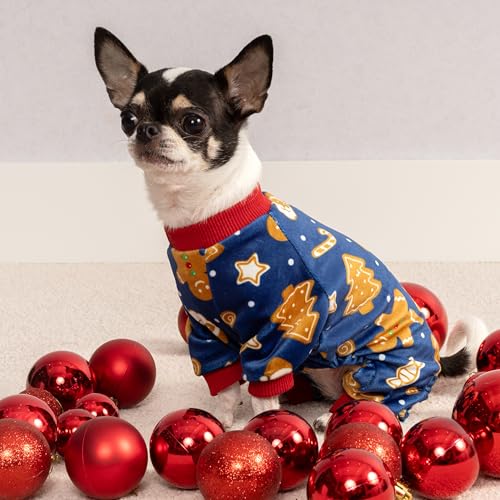 Gingerbread Man Dog Pajamas (Gingerbread Man / X-Small)