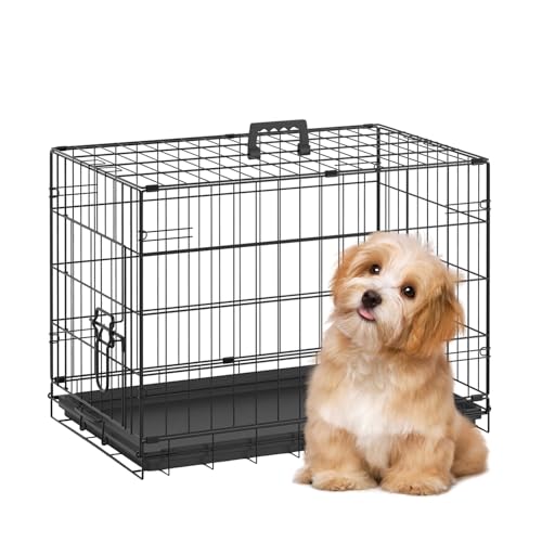 Dog Crate 24" (Black-Single)