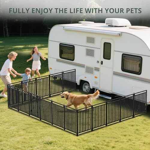 Thickened Outdoor Dog Fence (32" Height / 48 Panels)