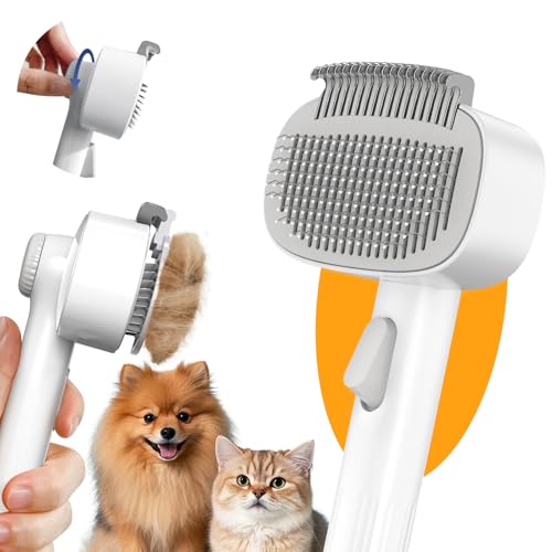 Dog & Cat Brush for Shedding (Gray)