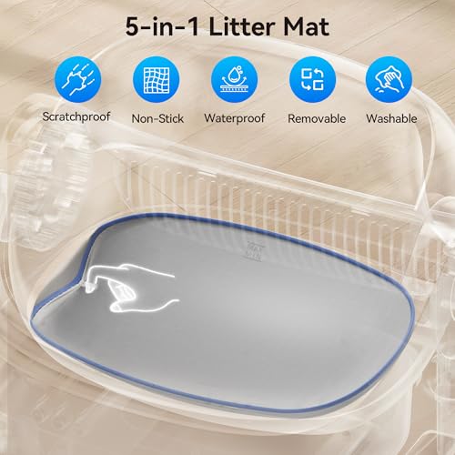 Self Cleaning Cat Litter Box (Yellow)