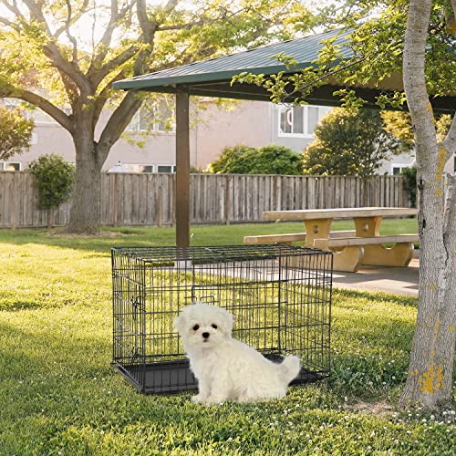 Dog Crate 30" (30 Inch / Black)