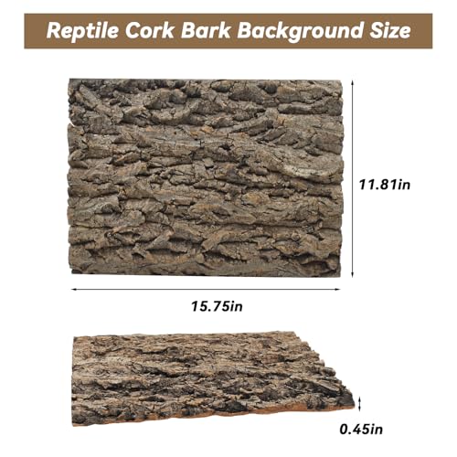 2PCS Reptile Background for Terrarium (【2 PCS】)