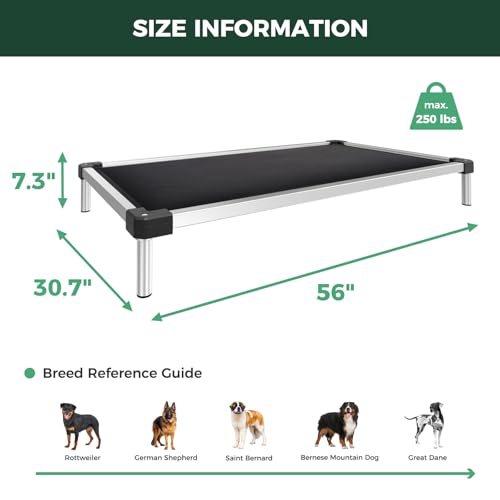 TitanNest Padded Chew (Black / X-Large Dog (56.0"L x 31.0"W x 7.3"H))