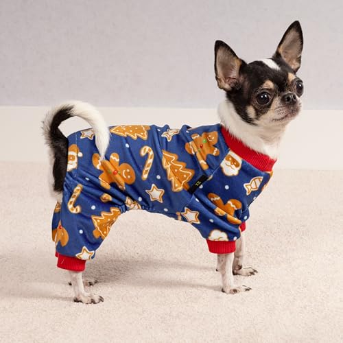 Gingerbread Man Dog Pajamas (Gingerbread Man / Small)