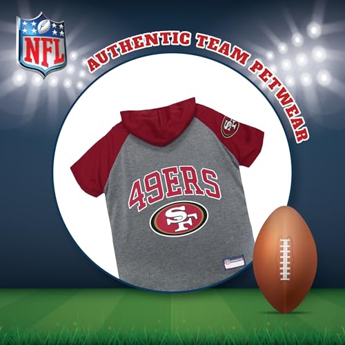 NFL San Francisco 49ers Hoodie for Dogs & Cats (Small / San Francisco 49ers)