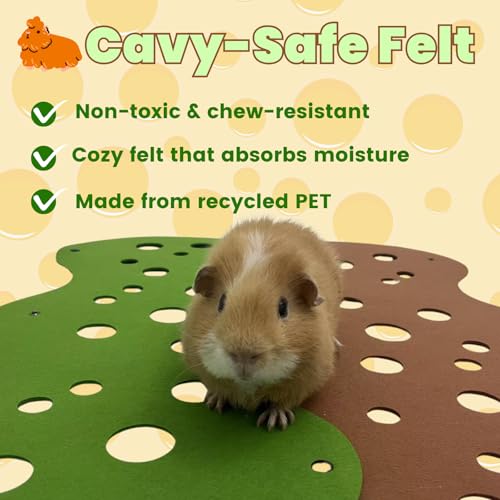 Guinea Pig Tunnel and Tube (Green)