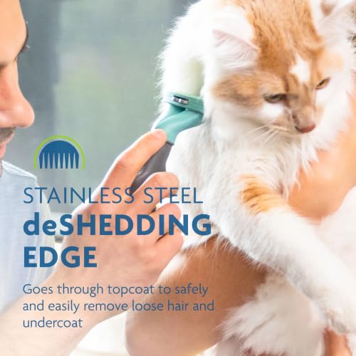 deShedding Tool For Small Cats (Small / long hair)